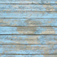 Discount Avezano Light Blue Old Wooden Wall Textured Rubber Floor Mat