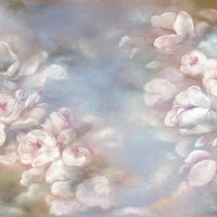 Avezano Hand Painted Flowers Photography Backdrop
