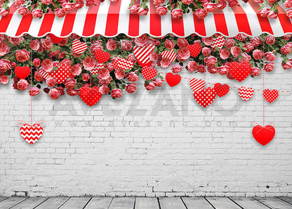 Toile de fond pour photographie sur le thème de la Saint-Valentin Avezano