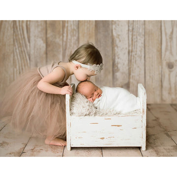 Avezano Retro Wood Backdrop for Newborn Baby Photography-AVEZANO