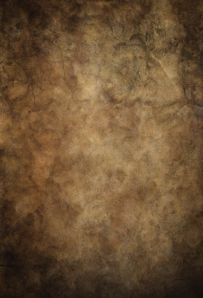 Avezano Yellow Brown Abstract Textured Fine Art Portrait Photography Backdrop