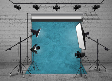 Avezano Light Blue Abstract Textured Fine Art Portrait Photography Backdrop