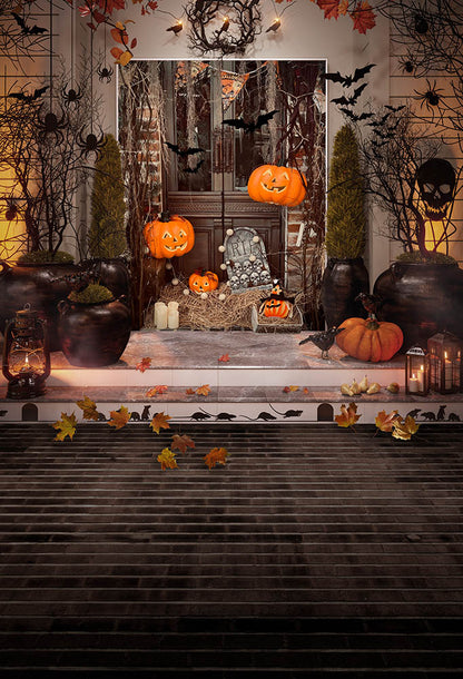 Avezano Halloween Props Scene Photography Backdrop-AVEZANO