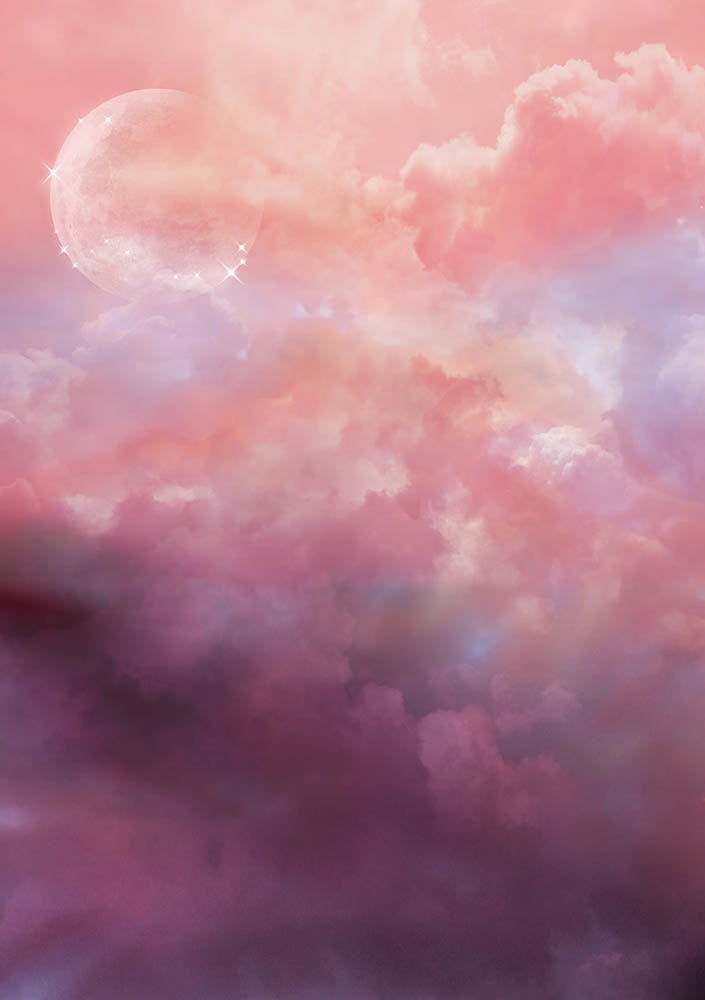 Avezano Dreamy Pink Cloud Photography Backdrop-AVEZANO