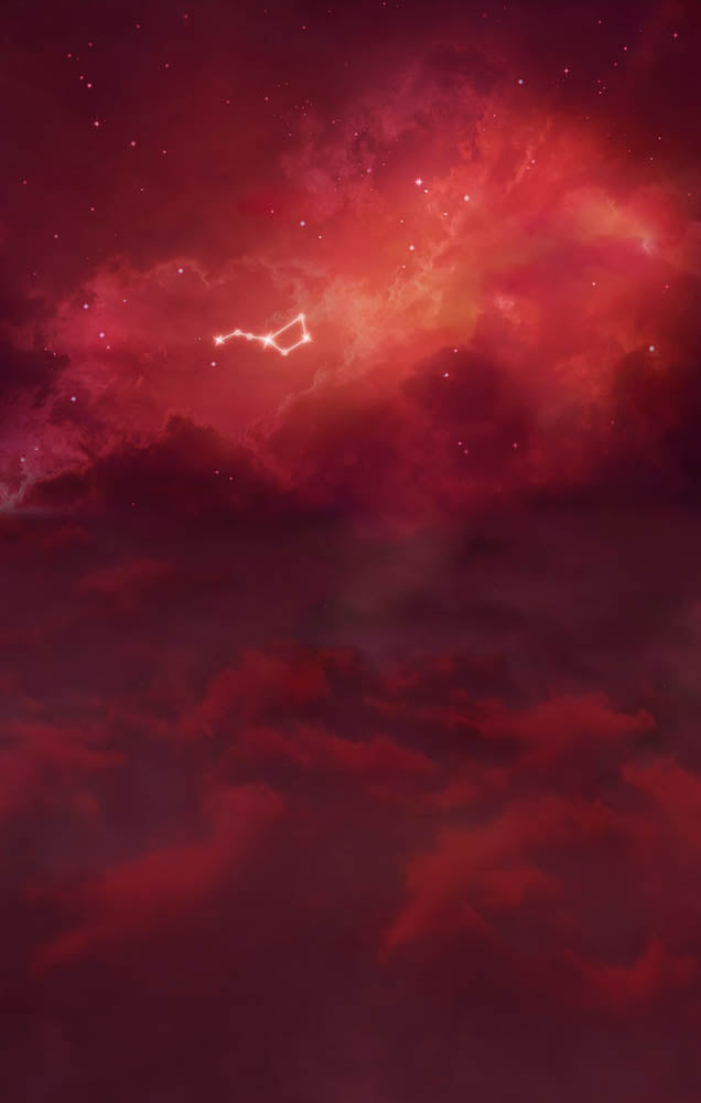 Avezano Red Cloud Dipper Kid Photography Backdrop-AVEZANO