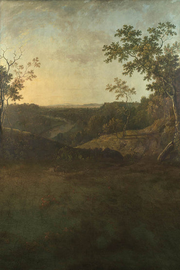 Avezano Literary Vintage Hillside Landscape Fall Photography Backdrop-AVEZANO