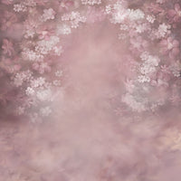 Avezano Pink Floral Textured Fine Art Photography Backdrop
