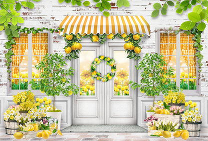 Avezano Lemon Backdrop For Photography