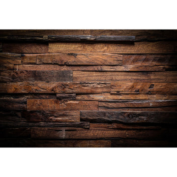 Avezano Dark Brown Textured Wood Floor Backdrop for Photography-AVEZANO