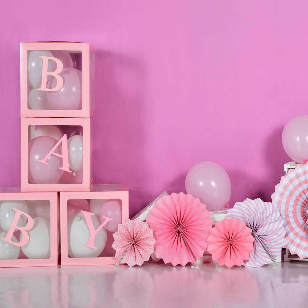 Avezano Pink Baby Backdrop For Photography Designed By Gwen Studio