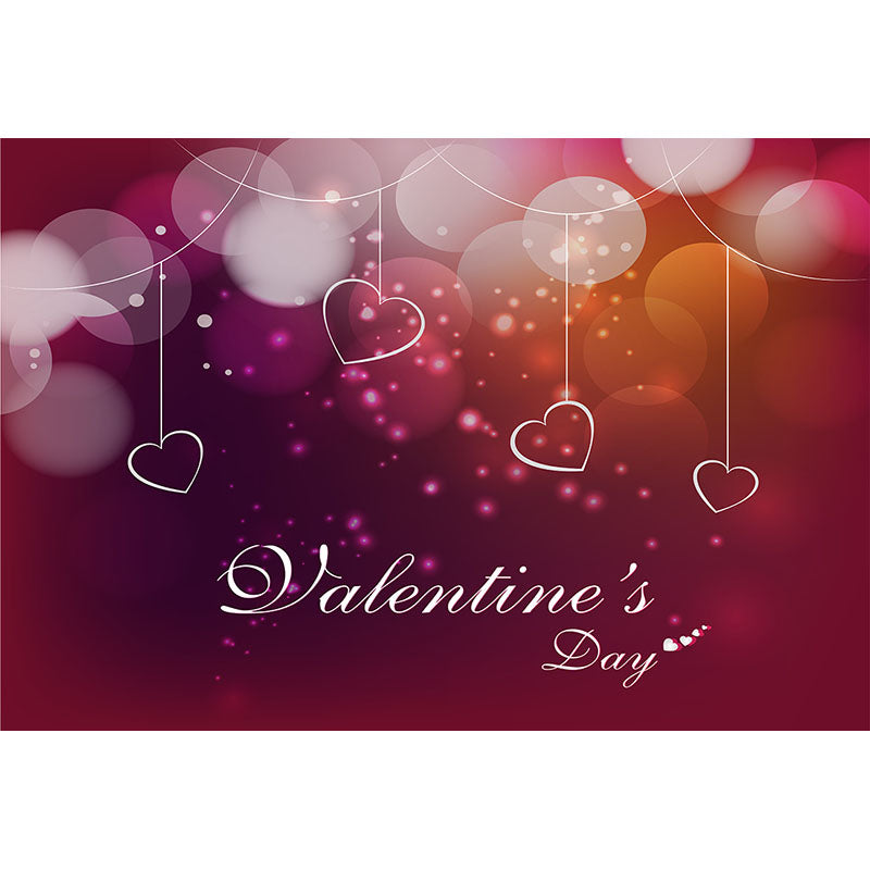 Avezano Love Hearts And Bokeh Valentine&