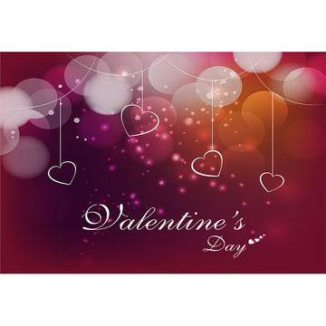 Avezano Love Hearts And Bokeh Valentine'S Day Photography Backdrop-AVEZANO