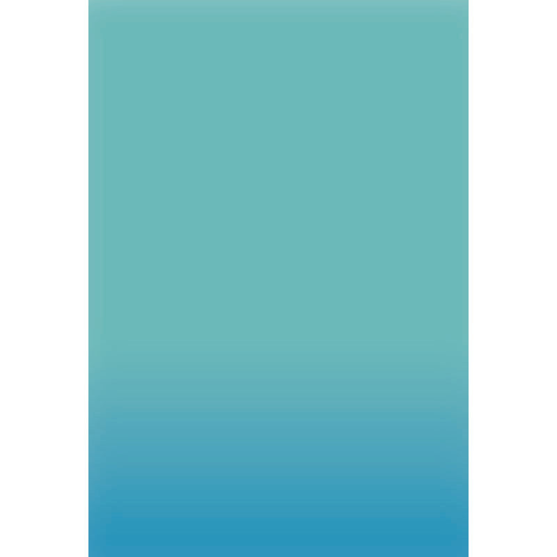 Avezano Cyan Fades To Blue Gradient Backdrop For Portrait Photography-AVEZANO