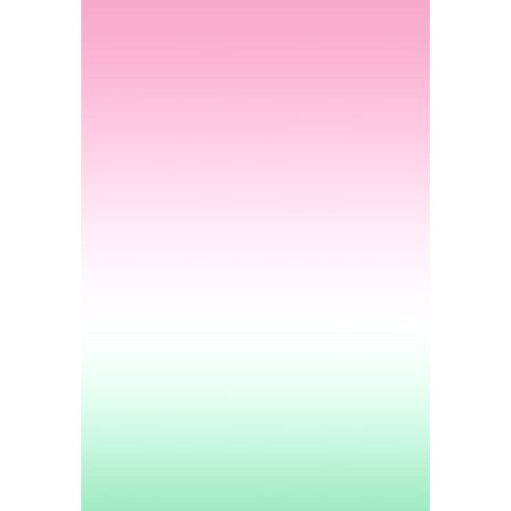 Avezano Pink Fades To White To Green Gradient Backdrop For Portrait Photography-AVEZANO