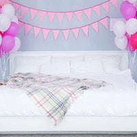 Avezano Bed And Balloons Backdrop For Photography-AVEZANO
