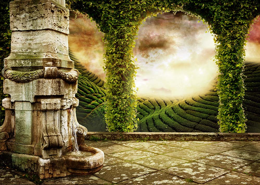 Avezano Old Monuments Backdrop For Photography-AVEZANO