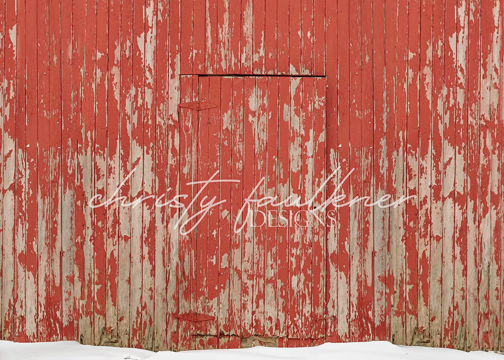 Avezano Red Door Photography Backdrop Designed By Christy Faulkner