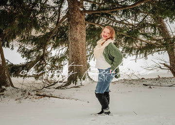 Avezano Winter Lake Photography Backdrop Designed By Christy Faulkner-AVEZANO