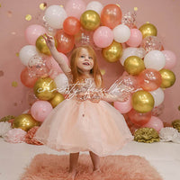 Avezano Rose Gold Balloon Arch Photography Backdrop Designed By Christy Faulkner