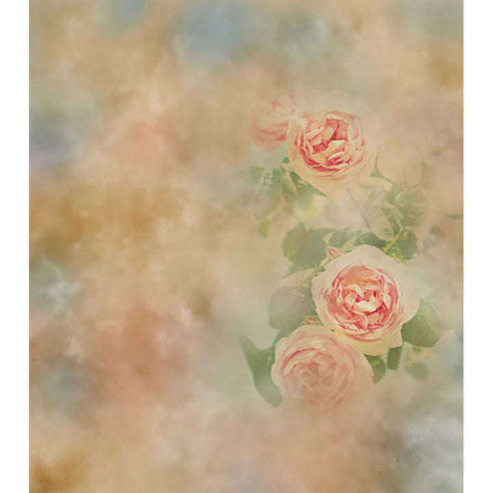 Avezano Abstract Texture Backdrop Multiple Colour with Pink Rose for Photography-AVEZANO