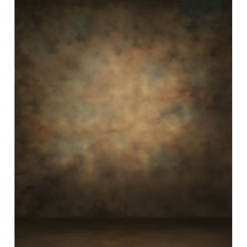 Avezano Brown Smog Hazy Abstract Texture Old Master Backdrop For Portrait Photography-AVEZANO
