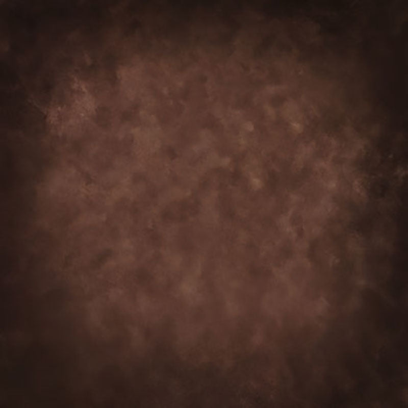 Avezano Dark Chocolate-Brown Abstract Mist Texture Backdrop Master For Portrait Photography