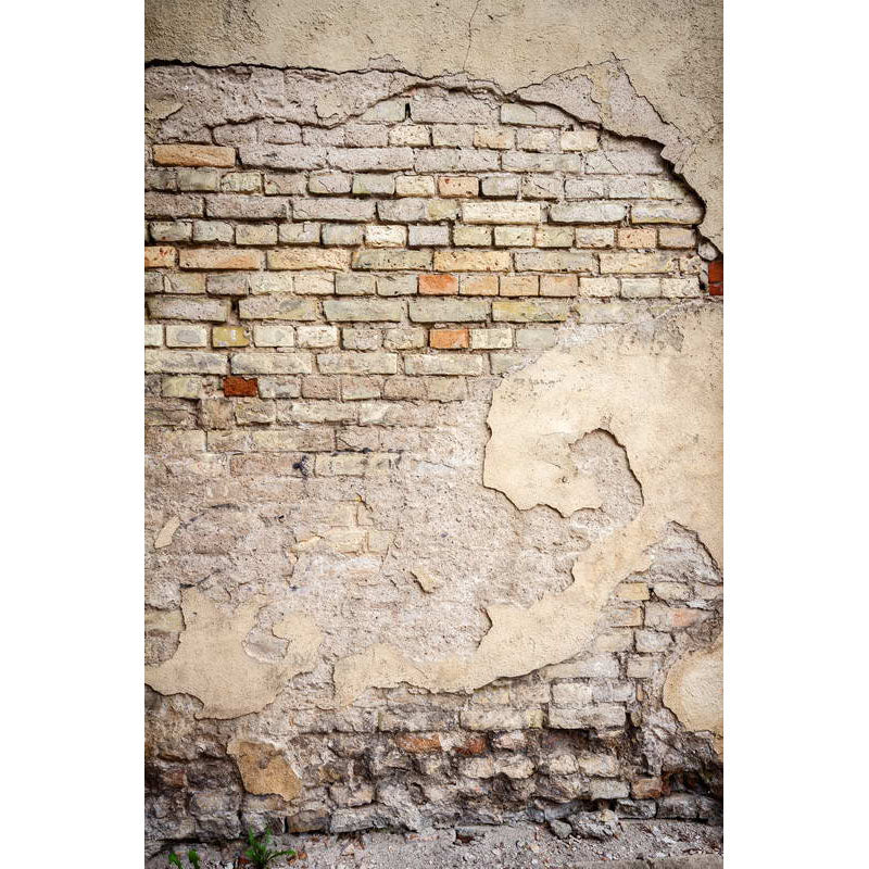 Avezano Shabby Brick Wall Texture Backdrop For Photography-AVEZANO