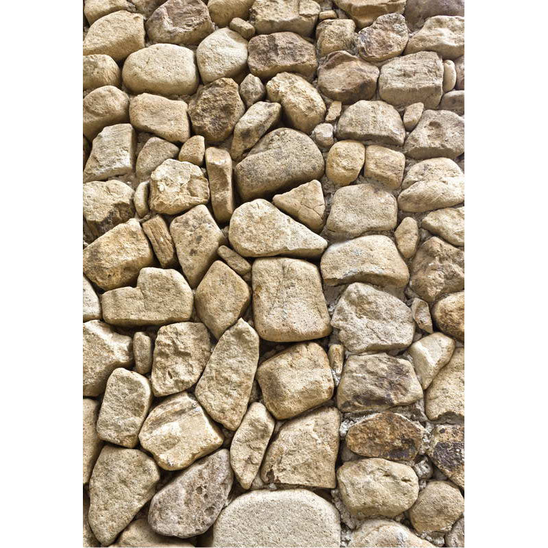 Avezano Yellow Irregular Stone Wall Texture Backdrop For Photography-AVEZANO