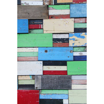 Avezano Color Wood Block Wall Texture Backdrop For Photography-AVEZANO