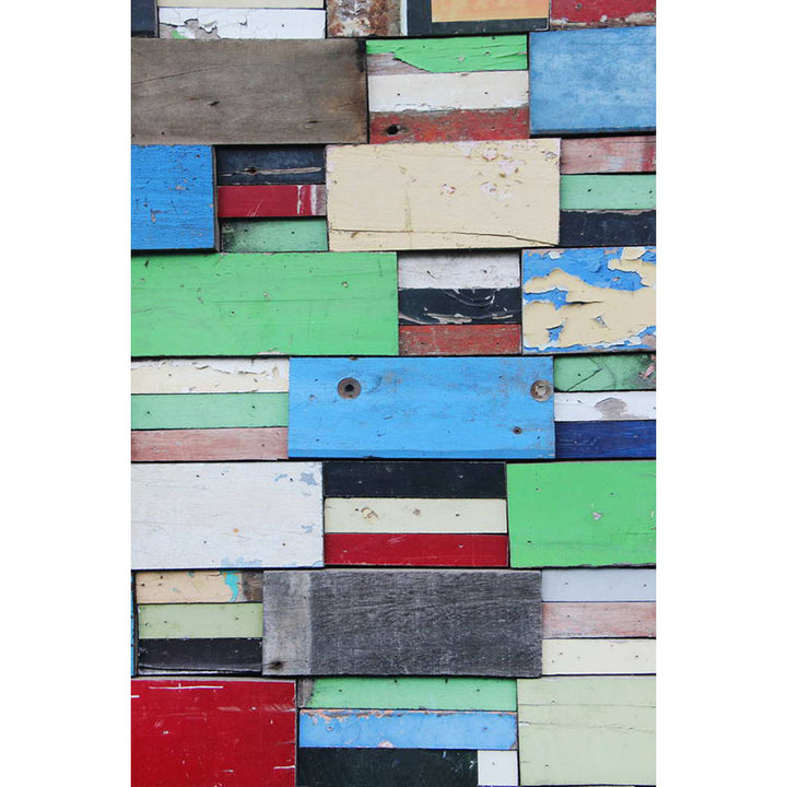 Avezano Color Wood Block Wall Texture Backdrop For Photography-AVEZANO