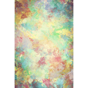 Avezano Colourful Abstract Watercolor Rendering Texture Master Backdrop For Portrait Photography-AVEZANO