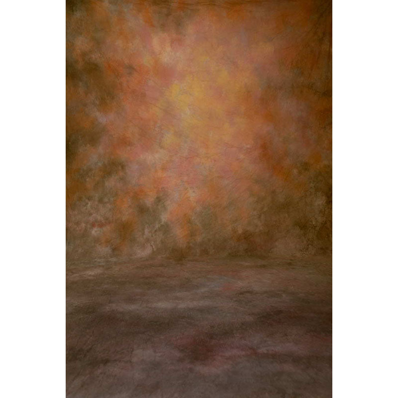 Avezano Maple-Leaf Red Abstract Oil Painting Texture Master Backdrop For Portrait Photography-AVEZANO