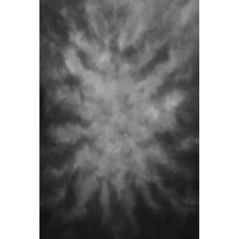 Avezano Hazy Abstract Black Grey Mist Texture Master Backdrop For Portrait Photography-AVEZANO