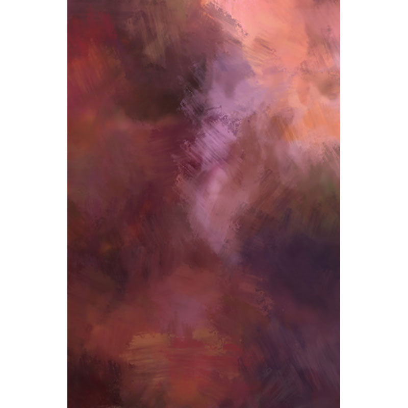 Avezano Purple And Orange Mixed Abstract Oil Painting Texture Master Backdrop For Photography-AVEZANO