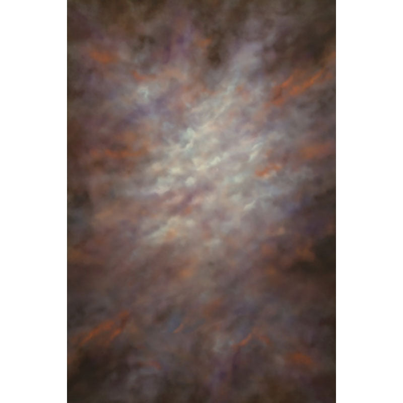 Avezano Purple And Orange Mixed Abstract Mist Texture Master Backdrop For Photography-AVEZANO
