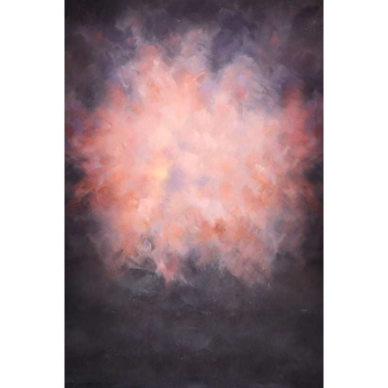 Avezano Orange Pink Clouds Abstract Texture Backdrop For Portrait Photography-AVEZANO