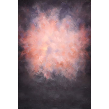 Avezano Orange Pink Clouds Abstract Texture Backdrop For Portrait Photography-AVEZANO