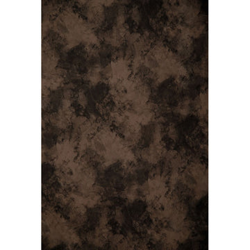Avezano Mottled Dark Chocolate-Brown Abstract Texture Master Backdrop For Portrait Photography-AVEZANO