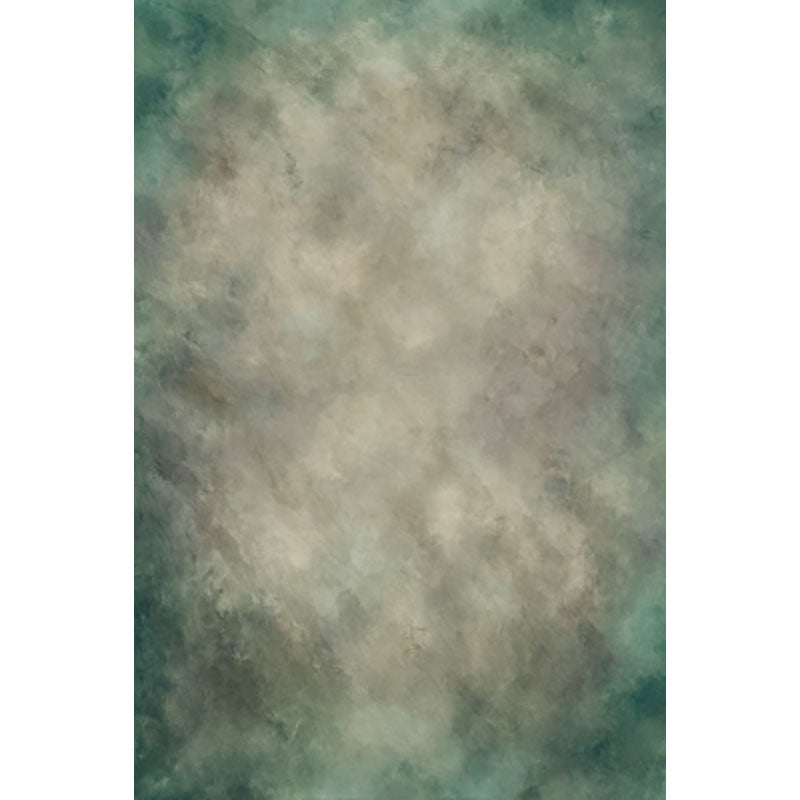 Avezano Retro Green And Yellowish Abstract Mist Texture Master Backdrop For Portrait Photography-AVEZANO