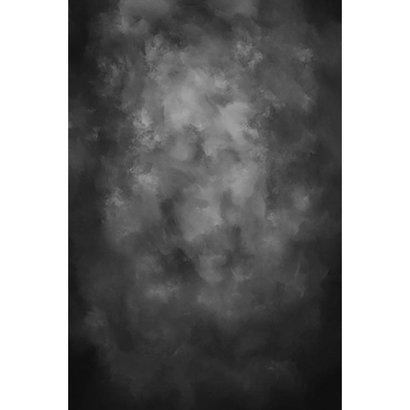 Avezano Charcoal Grey Abstract Mist Texture Master Backdrop For Portrait Photography