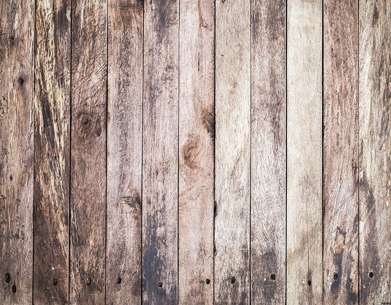 Avezano Old Wooden Planks Rubber Floor Mat