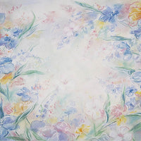 Avezano Handpainted Floral Photography Backdrop