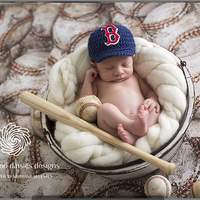 Avezano Baseballs Sports Baby Photography Backdrop-AVEZANO
