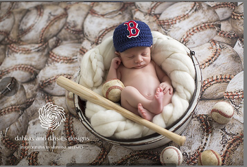 Avezano Baseballs Sports Baby Photography Backdrop-AVEZANO