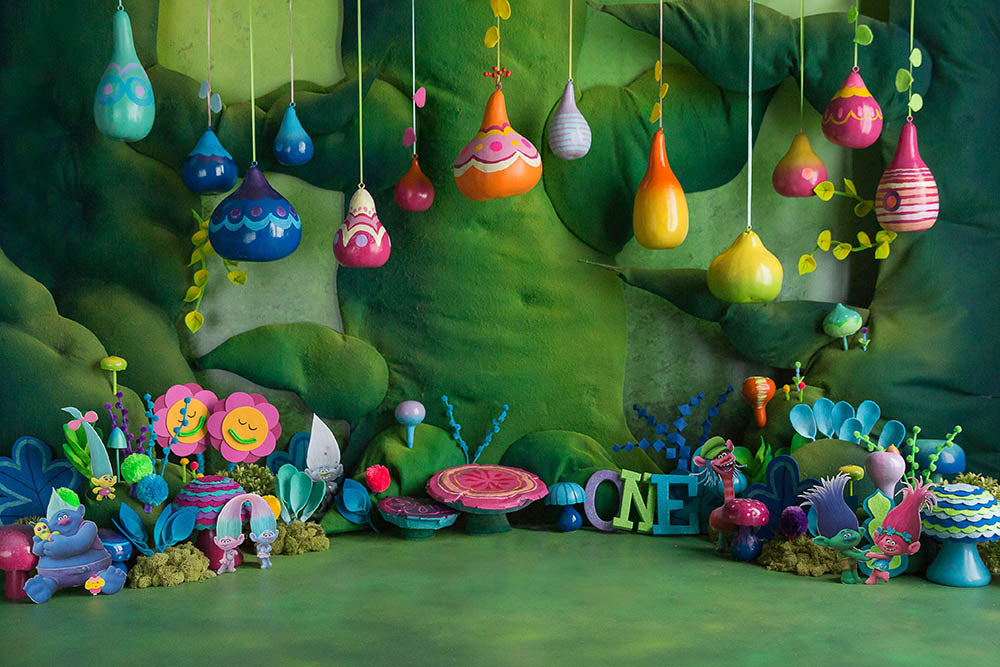 Avezano Hanging Gourd Spring Photography Backdrop-AVEZANO