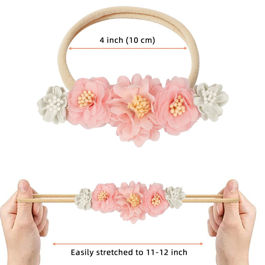 Avezano Simple Simulation Flower Baby Headband