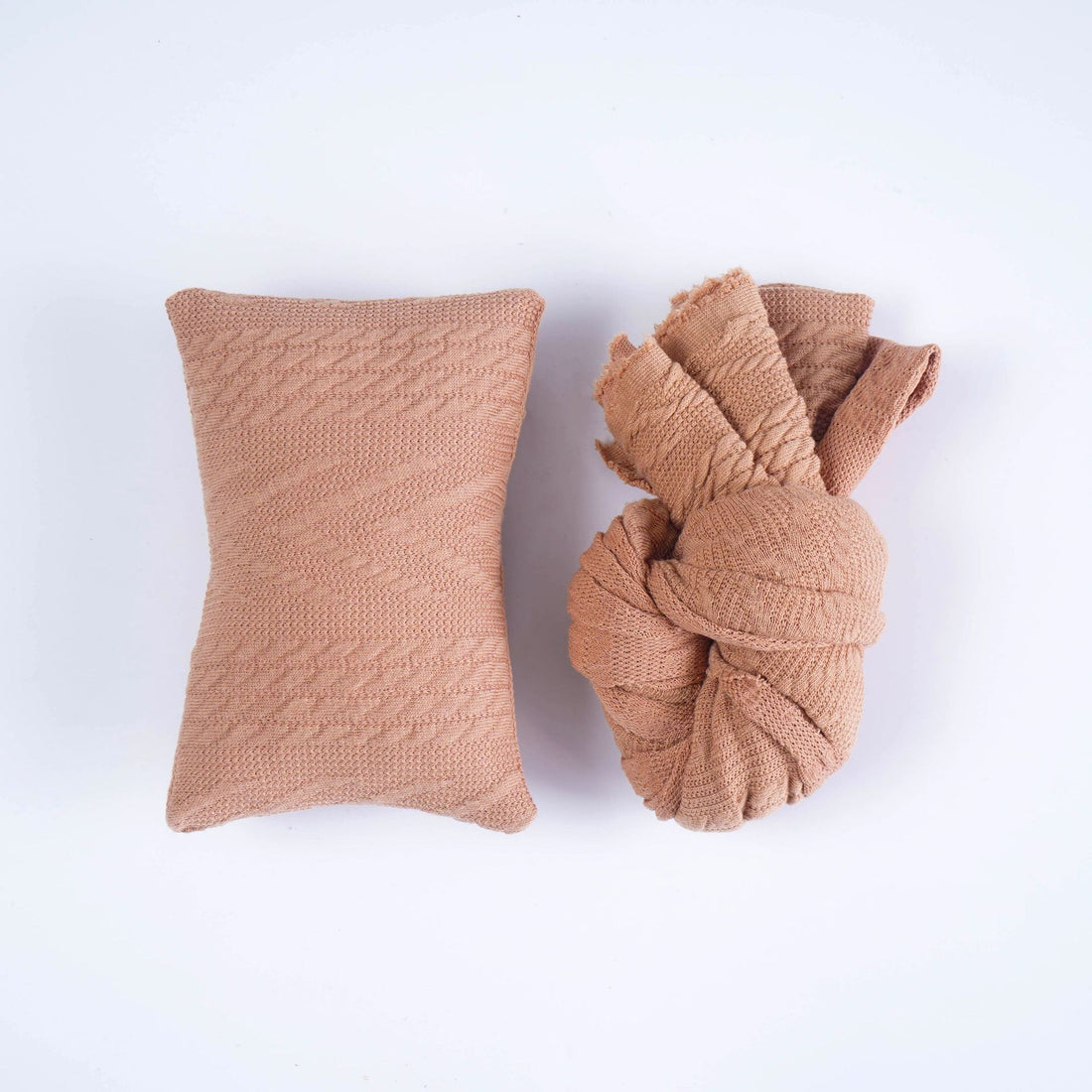 Avezano Newborn Photograpy Props 40*150cm Backdrop Stretch Soft Wraps + 20*14cm Rectangular pillow