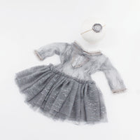 Avezano Floral Dress Baby Outfits Photoshoot Props 3 Piece Set