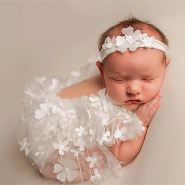 Avezano Newborn Photography Costume Photo Petal Skirt