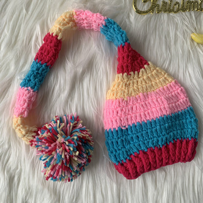 Avezano New Children's Knitted Cartoon Wool Hat Outfits